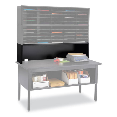 Image of Safco® 7752BL E-Z Sort Riser, 57.5 x 13 x 14, Black