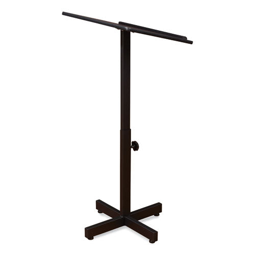 Image of Oklahoma Sound® 70MO Portable Presentation Lectern Stand, 20 x 18.25 x 44, Medium Oak
