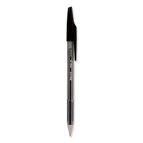 Image of Pilot® 35011 Better Ballpoint Pen, Stick, Fine 0.7 Mm, Black Ink, Smoke Barrel, Dozen