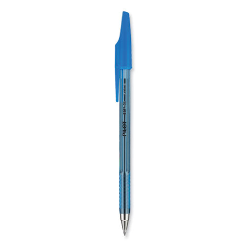 Image of Pilot® 36011 Better Ballpoint Pen, Stick, Fine 0.7 Mm, Blue Ink, Translucent Blue Barrel, Dozen