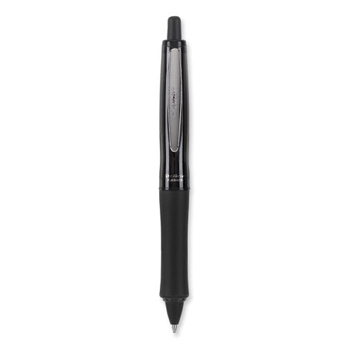 Image of Pilot® 36193 Dr. Grip Fullblack Advanced Ink Ballpoint Pen, Retractable, Medium 1 Mm, Black Ink, Black Barrel