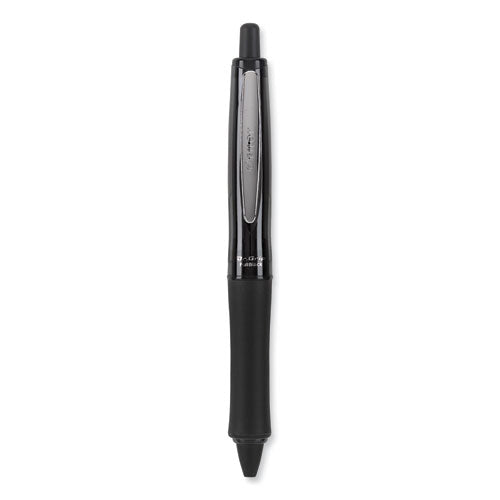Image of Pilot® 36193 Dr. Grip Fullblack Advanced Ink Ballpoint Pen, Retractable, Medium 1 Mm, Black Ink, Black Barrel