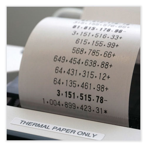Image of Sharp® ELT3301 EL-T3301 Thermal Printing Calculator, Black Print, 8 Lines/Sec
