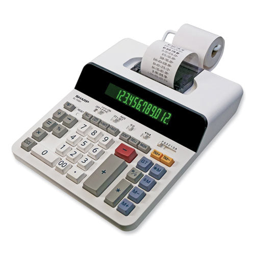 Image of Sharp® ELT3301 EL-T3301 Thermal Printing Calculator, Black Print, 8 Lines/Sec