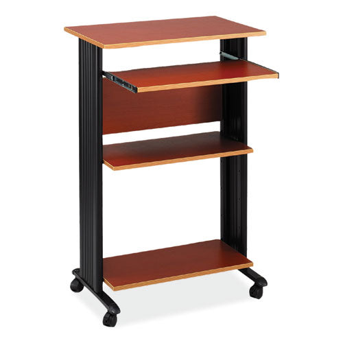 Image of Safco® 1923CY Muv Standing Desk, 29.5" x 22" x 45", Cherry