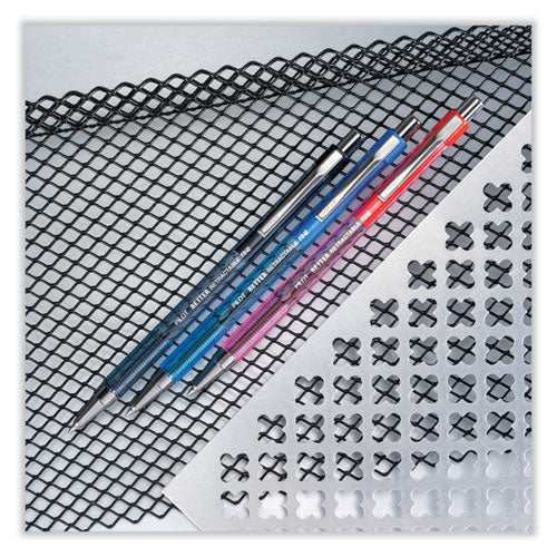 Image of Pilot® 30002 Better Ballpoint Pen, Retractable, Fine 0.7 Mm, Red Ink, Translucent Red Barrel, Dozen