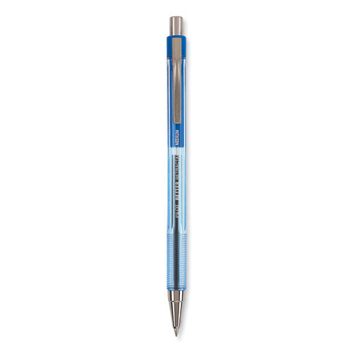 Image of Pilot® 30006 Better Ballpoint Pen, Retractable, Medium 1 Mm, Blue Ink, Translucent Blue Barrel, Dozen