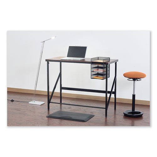 Image of Safco® 3240BL Onyx Horizontal Hanging Storage, 5 Sections, Letter Size Files, 10.25" x 12.4" x 14.4", Black
