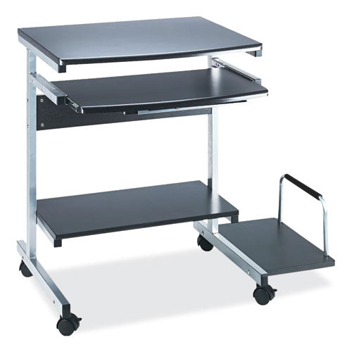 Image of Safco® 946ANT Eastwinds Series Portrait PC Desk Cart, 36" x 19.25" x 31", Anthracite