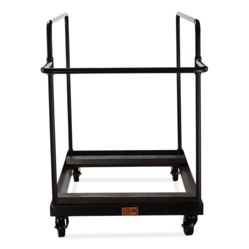 Image of NPS® DY71R Folding Table Dolly for Round Tables, 660 lb Capacity, 40.5 x 28 x 61.5, Brown