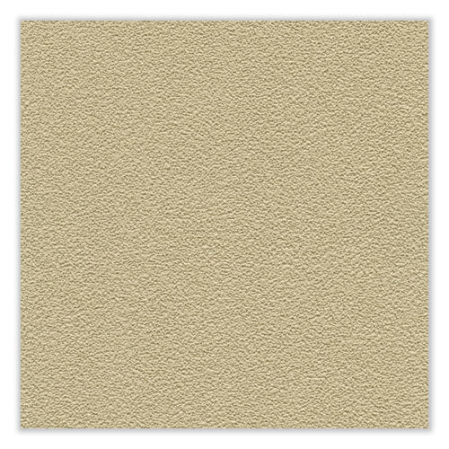 Image of Ghent SILH20410 Silhouette 1 Door Enclosed Vinyl Bulletin Board, 27.75" x 42.13", Caramel Surface, Black/Satin Aluminum Frame