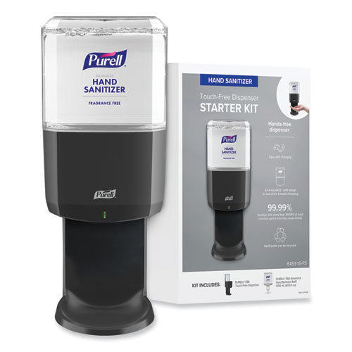 Image of PURELL® 6453-1G-FS Advanced Hand Sanitizer Foam ES6 Starter Kit, 1,200 mL Graphite