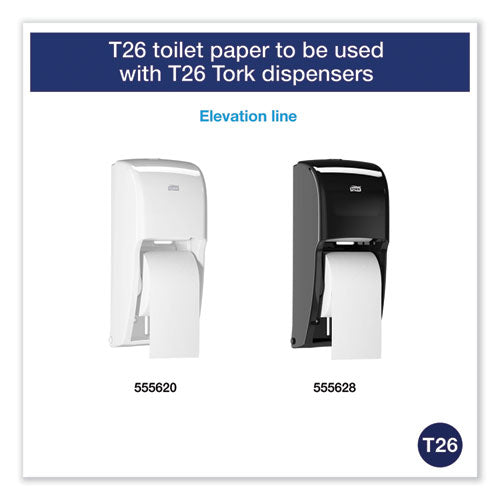 Image of Tork® 110292A Advanced High Capacity Bath Tissue, Septic Safe, 2-Ply, White, 1,000 Sheets/Roll, 36 Rolls/Carton