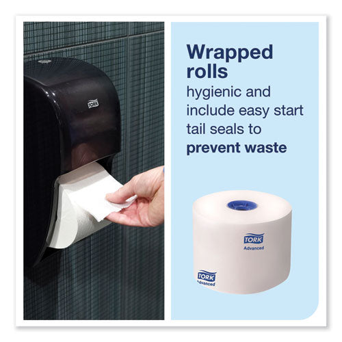 Image of Tork® 110292A Advanced High Capacity Bath Tissue, Septic Safe, 2-Ply, White, 1,000 Sheets/Roll, 36 Rolls/Carton