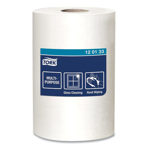 Image of Tork® 120133 Advanced Centerfeed Hand Towel, 1-Ply, 8.25 x 11.8, White, 1,000/Roll, 6/Carton