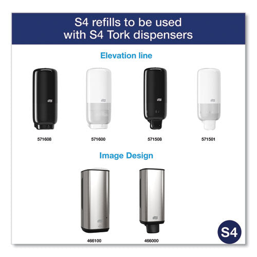 Image of Tork® 401815 Premium Antibacterial Foam Soap Refill, Unscented, 1 L, 6/Carton