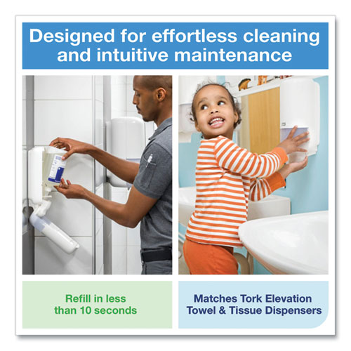 Image of Tork® 401815 Premium Antibacterial Foam Soap Refill, Unscented, 1 L, 6/Carton