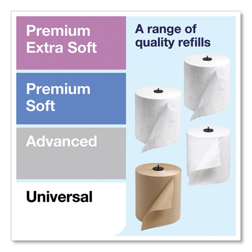 Image of Tork® 461002 Image Design Matic Hand Towel Roll Dispenser, 13.58 X 8.07 X 15.75, Stainless Steel