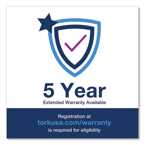 Image of Tork® 552538 Peakserve Continuous Hand Towel Dispenser, 14.44 X 3.97 X 19.3, Black