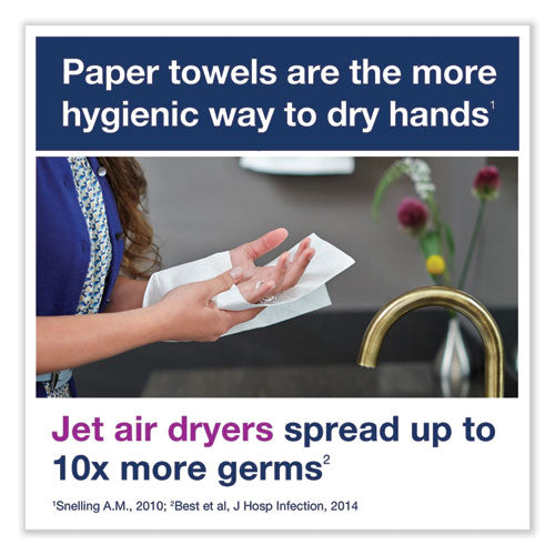 Image of Tork® 5510282 Elevation Matic Hand Towel Roll Dispenser, 13.2 X 8.1 X 14.65, Black