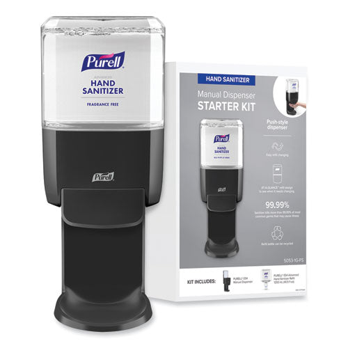 Image of PURELL® 5053-1G-FS Advanced Hand Sanitizer Foam ES4 Starter Kit, 1,200 mL, Graphite