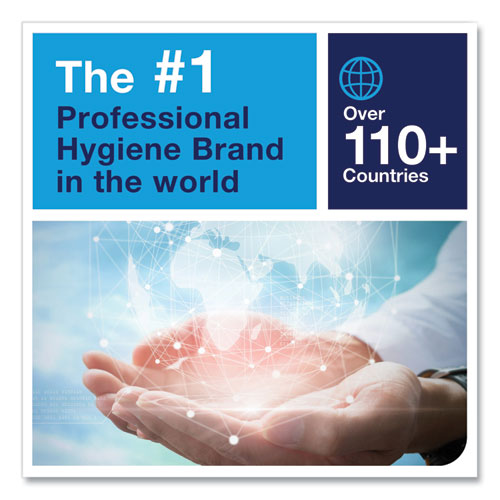 Image of Tork® 192136 Heavy-Duty Paper Wiper 1/4 Fold, 1-Ply, 12.5 x 13, White, 56/Pack, 16 Packs/Carton