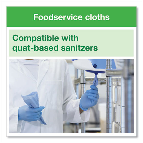 Image of Tork® 192192 Foodservice Cloth, 13 x 24, Blue, 150/Carton