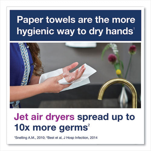 Image of Tork® 290089 Advanced Matic Hand Towel Roll, 1-Ply, 7.7" x 700 ft, White, 6 Rolls/Carton