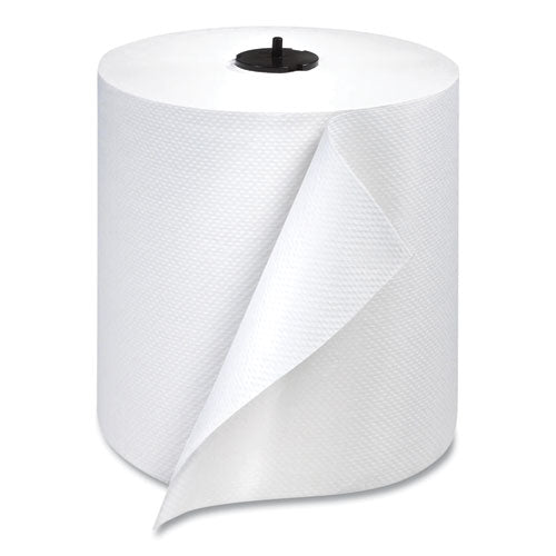 Image of Tork® 290095 Advanced Matic Hand Towel Roll, 1-Ply, 7.7" x 900 ft, White, 6 Rolls/Carton