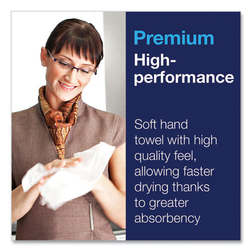 Image of Tork® 420580 Premium Multifold Towel, 1-Ply, 9 x 9.5, White, 250/Pack, 12 Packs/Carton