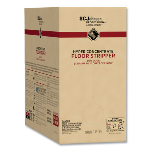 Image of SC Johnson Professional® 680076 Hyper Concentrate Floor Stripper, Low Odor, 2 gal Bag-in-Box