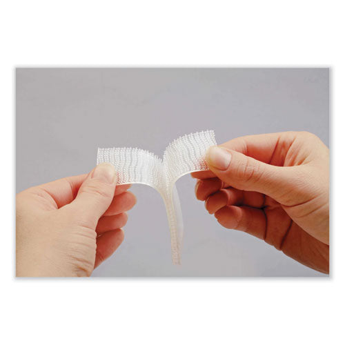 Image of Scotch RF6730 Extreme Fasteners, 1" X 3", Clear, 2/pack