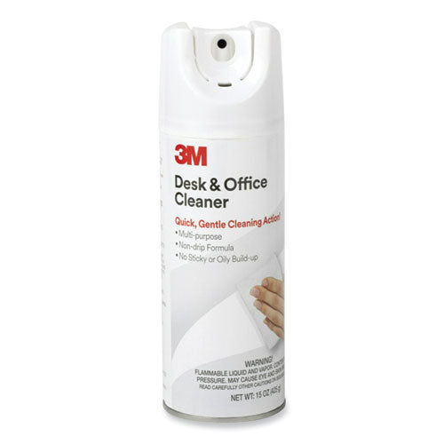 Image of 3M 573 Desk And Office Spray Cleaner, 15 Oz Aerosol Spray