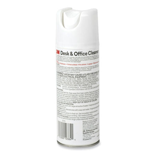 Image of 3M 573 Desk And Office Spray Cleaner, 15 Oz Aerosol Spray