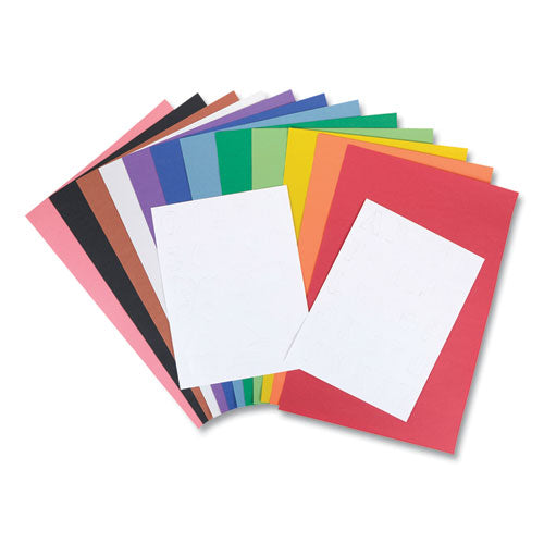 Image of Crayola® 99-0055 Project Giant Construction Paper, 18 x 12, Assorted Colors, 48/Pack
