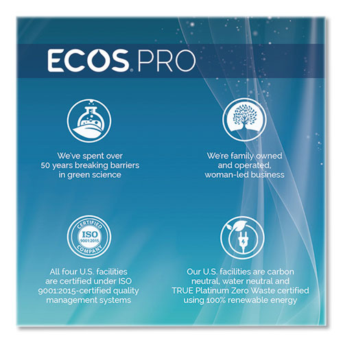 Image of ECOS® PRO PL9706/04 Orange Plus All Purpose Cleaner and Degreaser, Citrus Scent, 1 gal Bottle