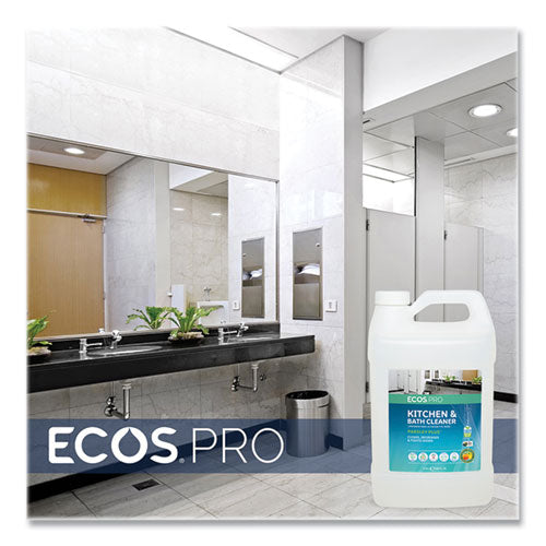 Image of ECOS® PRO PL9746/04 Parsley Plus All-Purpose Kitchen and Bathroom Cleaner, Herbal Scent, 1 gal Bottle