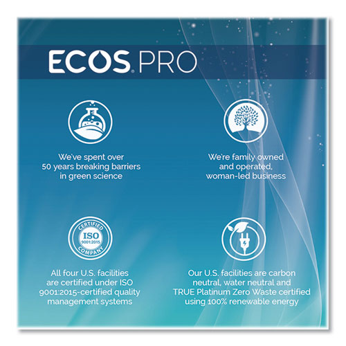 Image of ECOS® PRO PL9746/04 Parsley Plus All-Purpose Kitchen and Bathroom Cleaner, Herbal Scent, 1 gal Bottle