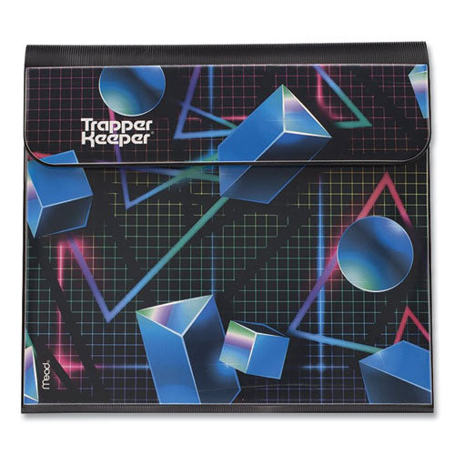 Image of Mead® 260038CQ1-ECM Trapper Keeper 3-Ring Pocket Binder, 1" Capacity, 11.25 x 12.19, Shapes