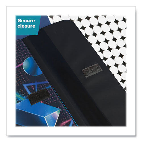 Image of Mead® 260038CQ1-ECM Trapper Keeper 3-Ring Pocket Binder, 1" Capacity, 11.25 x 12.19, Shapes