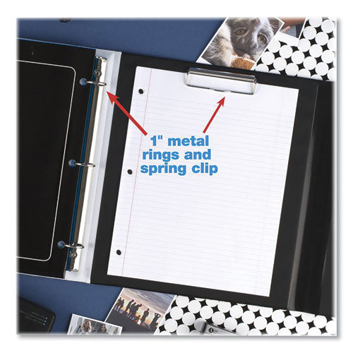 Image of Mead® 260038CQ1-ECM Trapper Keeper 3-Ring Pocket Binder, 1" Capacity, 11.25 x 12.19, Shapes