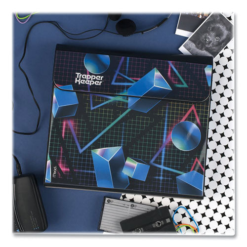 Image of Mead® 260038CQ1-ECM Trapper Keeper 3-Ring Pocket Binder, 1" Capacity, 11.25 x 12.19, Shapes