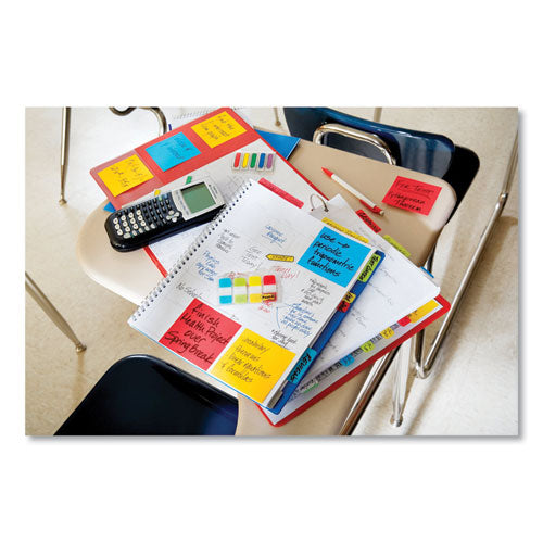 Image of Post-it® Notes Super Sticky R330-18SSAN-CP Pads in Playful Primary Collection Colors, Cabinet Pack, 3" x 3", 90 Sheets/Pad, 18 Pads/Pack
