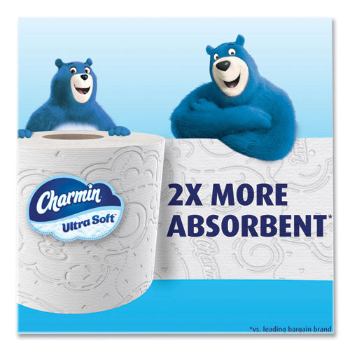 Image of Charmin® 6562/88029 Ultra Soft Bathroom Tissue, Mega Roll, Septic Safe, 2-Ply, White, 244 Sheets/Roll, 30 Rolls/Pack