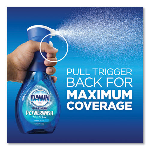 Image of Dawn® 52366 Platinum Powerwash Dish Spray Refill, Fresh Scent, 16 oz Refill Bottle