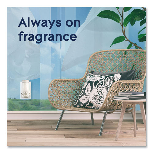 Image of GladeÂ® Plugin Scented Oil, Clean Linen, 0.67 oz, 2 Warmers and 6 Refills/Pack