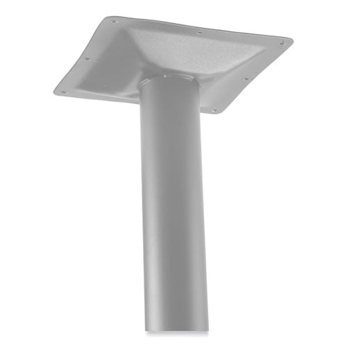 Image of NPS® CG33636XB1GY Cafe Table, 36w x 36d x 42h, Square Top/X-Base, Gray Nebula Top, Gray Base