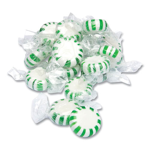 Image of Office Snax® 00655 Candy Assortments, Spearmint Candy, 1 lb Bag