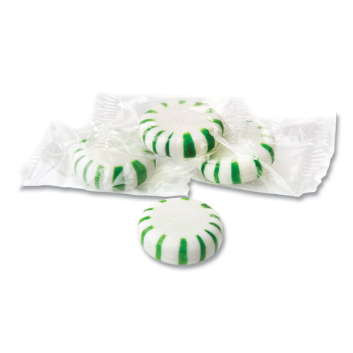Image of Office Snax® 00655 Candy Assortments, Spearmint Candy, 1 lb Bag