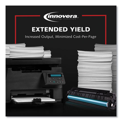 Image of Innovera® IVRCF281AJ Remanufactured Black Extended-Yield Toner, Replacement for 81A (CF281AJ), 18,000 Page-Yield